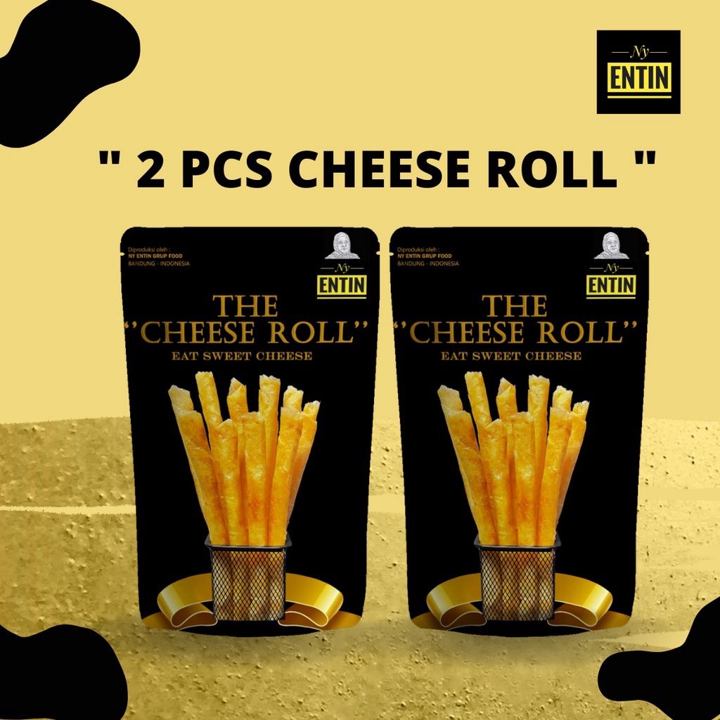 

GROSIRAN MURAH PAKET 2 dua pcs THE CHEESE ROLL Eat Sweet Cheese NY ENTIN