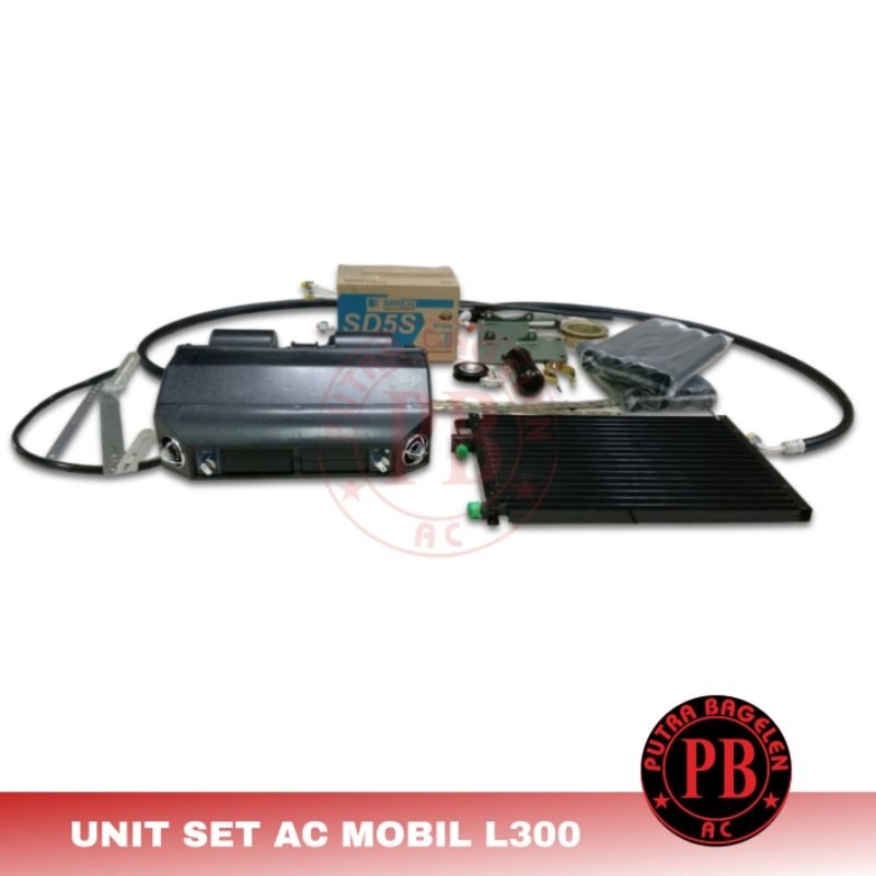 unit set ac mobil sanden IZUZU L300
