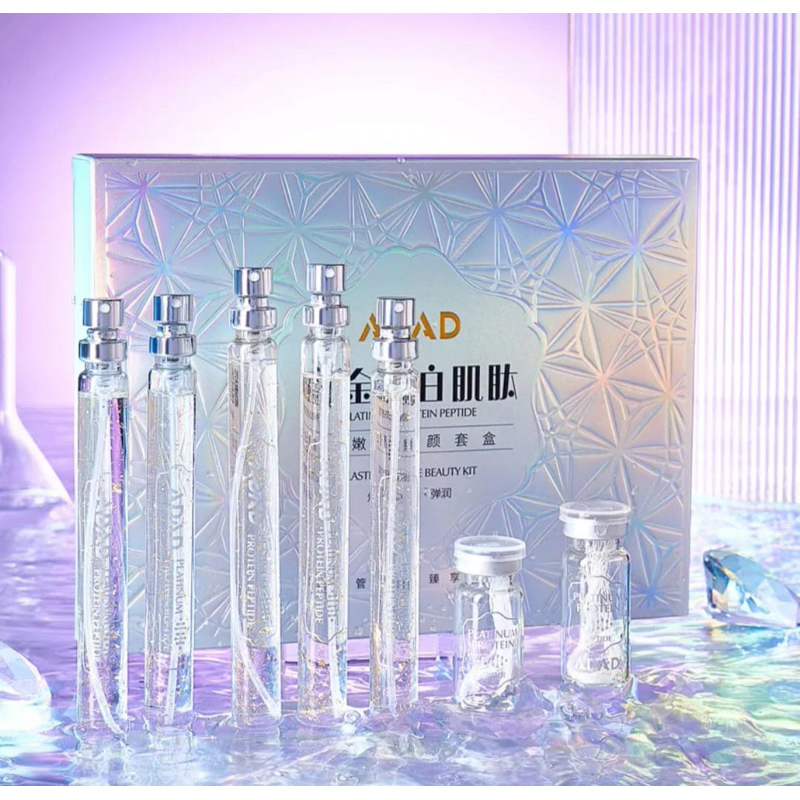 Benang collagen protein platinum/serum tanam benang tanpa jarum/serum tanam benang platinum
