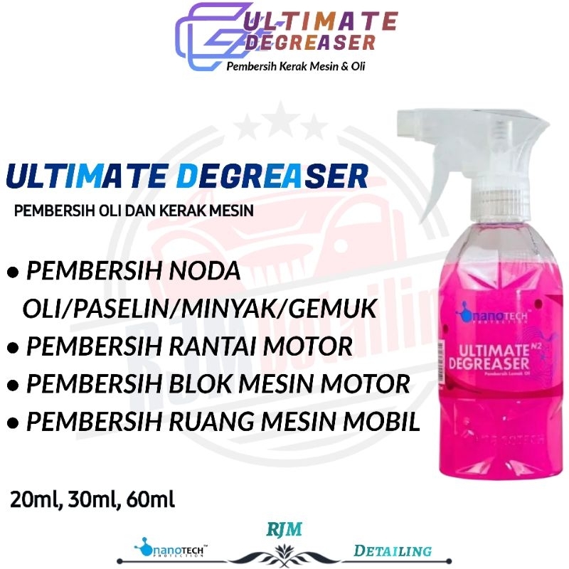 Pembersih Mesin - ULTIMATE DEGREASER - nanoTECH PROTECTION- Engine Degreaser - Heavy Duty Degreaser