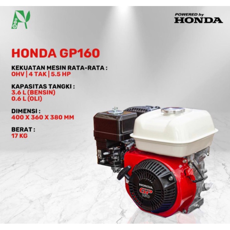 MESIN PENGGERAK HONDA GP 160 GP200