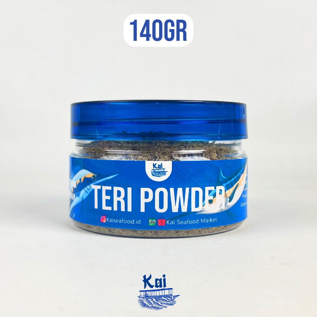 

Kai Seafood - Anchovy Powder/Bubuk Teri Pontianak Murni Netto 140gr