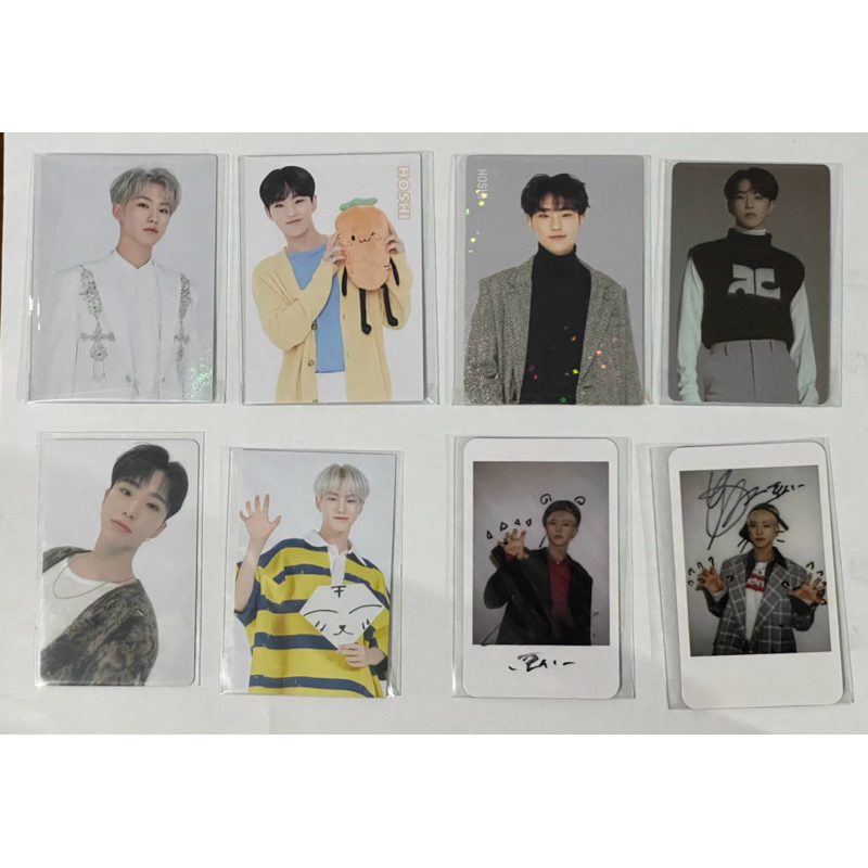 Hoshi Seventeen Photocard Dome Tour Winter Happy Ending Caratland Incomplete Season Greeting Knight 