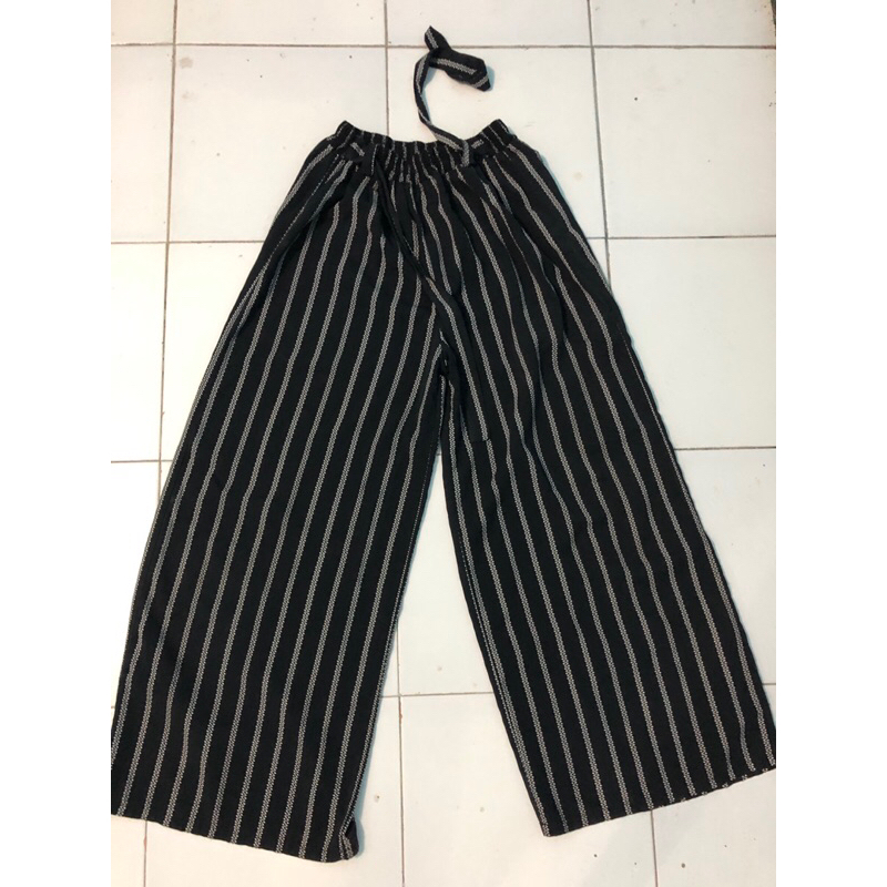 stripe pants wanita | celana panjang stripe preloved