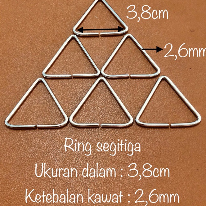 FG2 ring segitiga 38cm  ring segitiga besi tas 38cm  ST 26  38