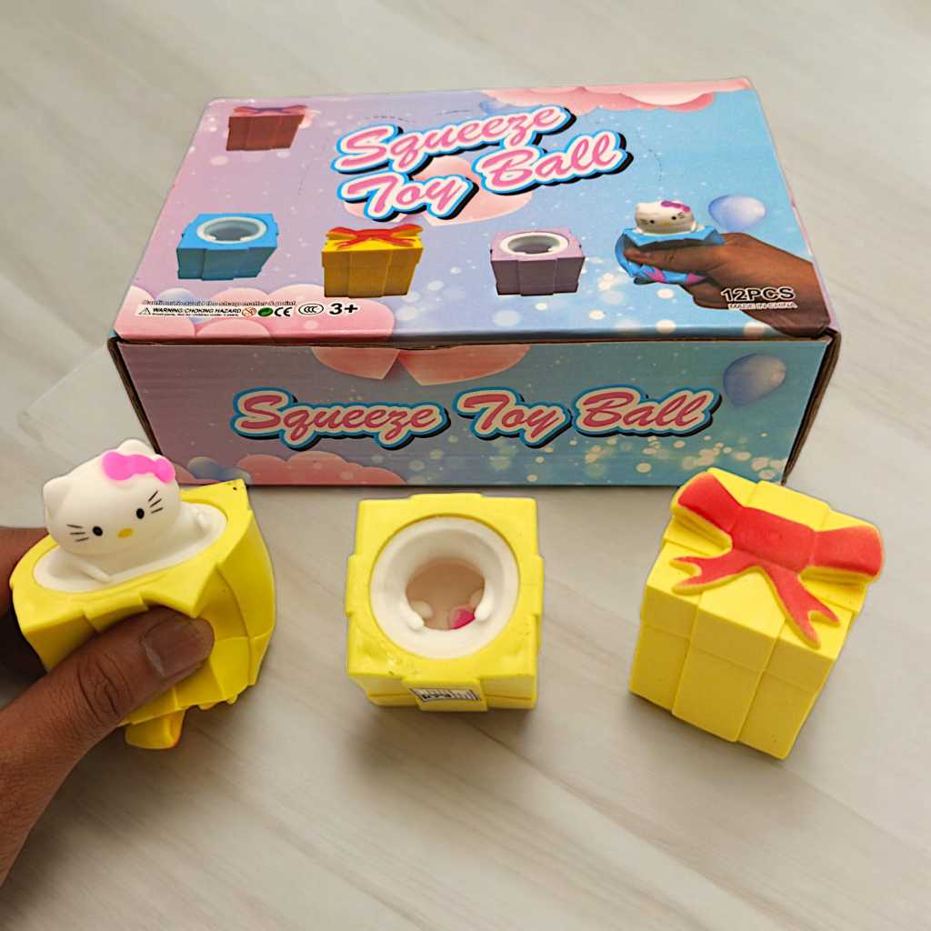 Mainan Squishy Karet / Popup Karakter Silikon Squeeze / Aman Untuk anak HARGA PROMO