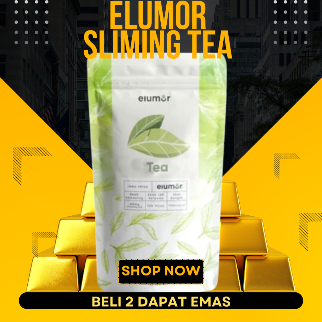 

[Beli 2pcs Dapat Emas] Elumor Slimming Tea | Teh Pelangsing Herbal Alami Noera Slimming Tea | Teh Diet Herbal Pelangsing Slim Tea Noeraskincare Tea Pelangsing Herbal Aman Tanpa Efek Samping - Obat Pelangsing Badan Ampuh - Sedia Detoslim Pembakar Lemak