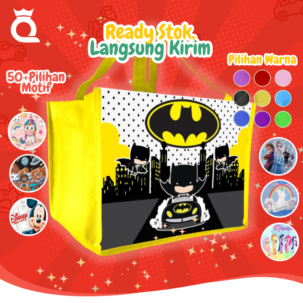 

Tas Souvenir Goodie Bag Bingkisan Snack Ulang Tahun Ultah Anak Laki Laki Perempuan Unik Lucu Bento B1