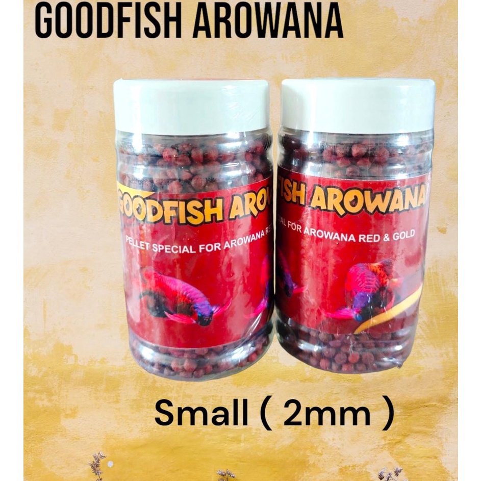 Super Premium  GOODFISH AROWANA PELET IKAN SUPER RED GOLDEN RED PELET ARWANA MURAH