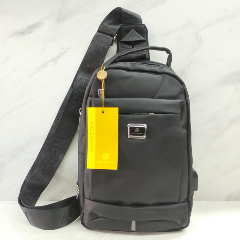 SLINGBAG PRIA TAS DADA POLO DANNY BESAR. TAS SELEMPANG POLO DANNY 8598