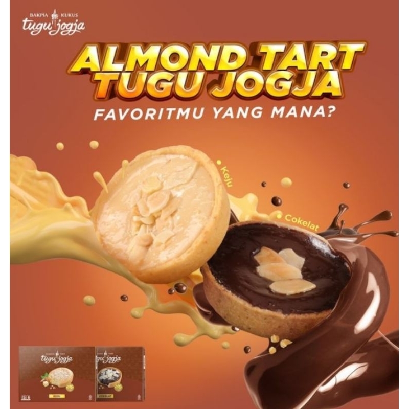 

Almond Tart Tugu Jogja