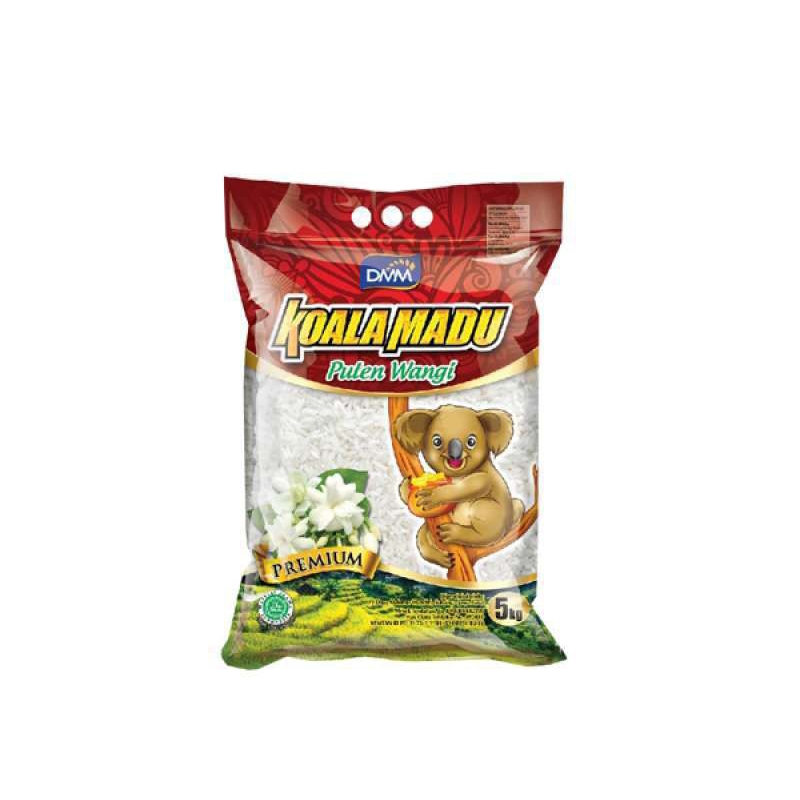 

Beras Koala Madu pulen wangi 5kg