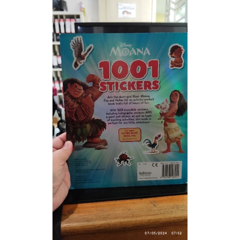 

[NEW] MOANA DISNEY STICKER 1001