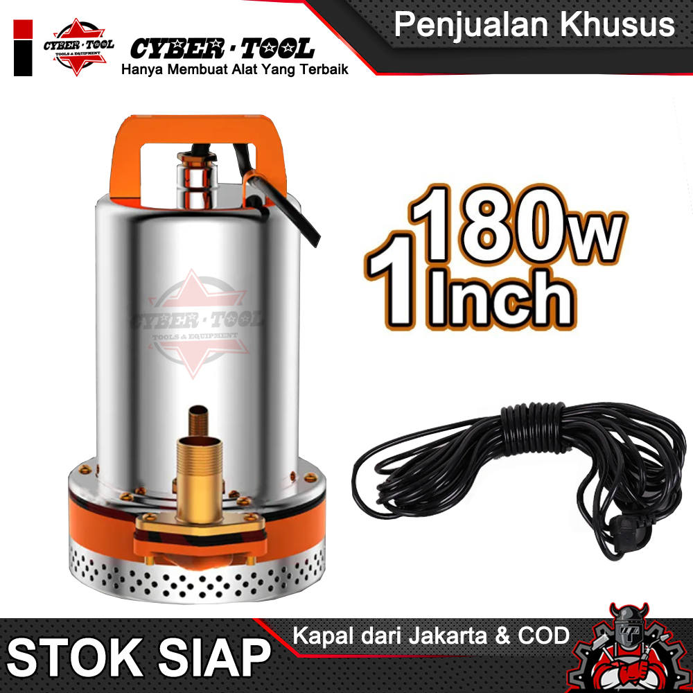 Pompa celup kolam AIRLUX DC 12 VOLT STAINLESS POMPA DC