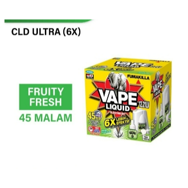 Fumakilla Vape Ultra 45 Malam 6X Obat Nyamuk Elektrik 45ml