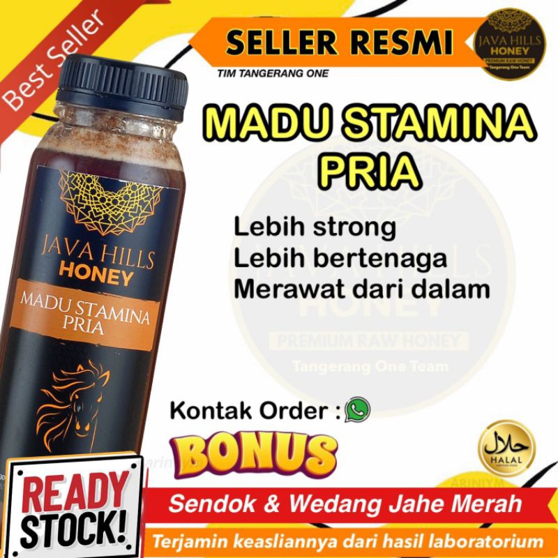 

JAVAHILLS HONEY Madu Stamina Pria Herbal Stamina Kuat Strong Bertenaga