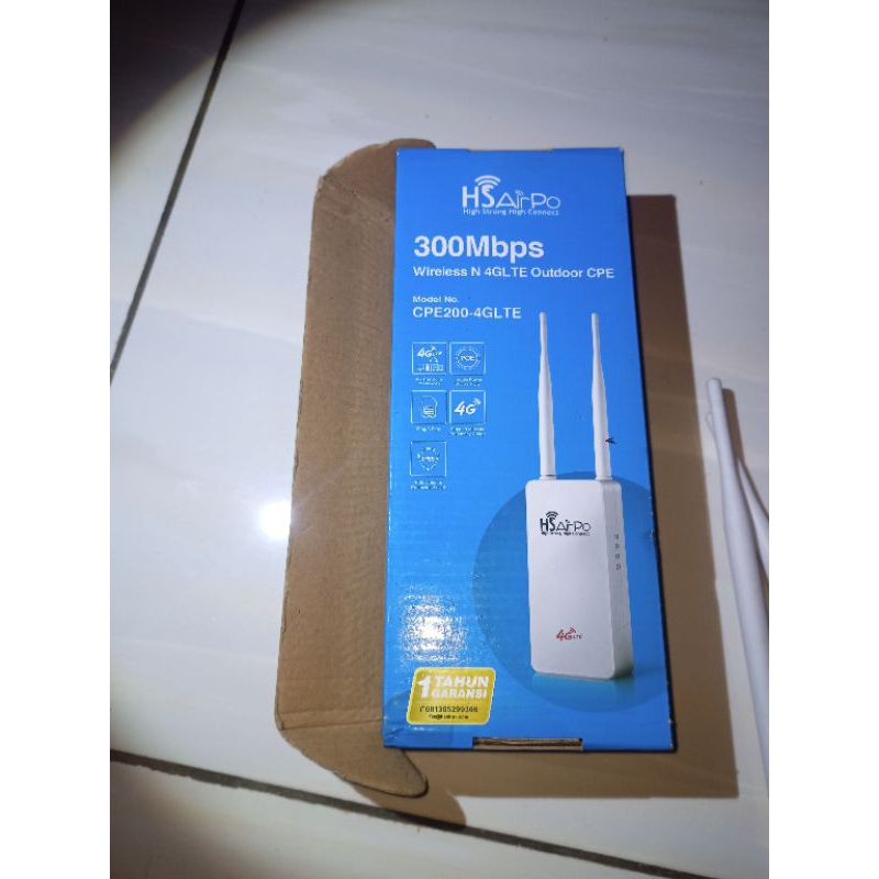HSAirPo CPE200 300 Mbps Wireless N 4GLTE Outdoor