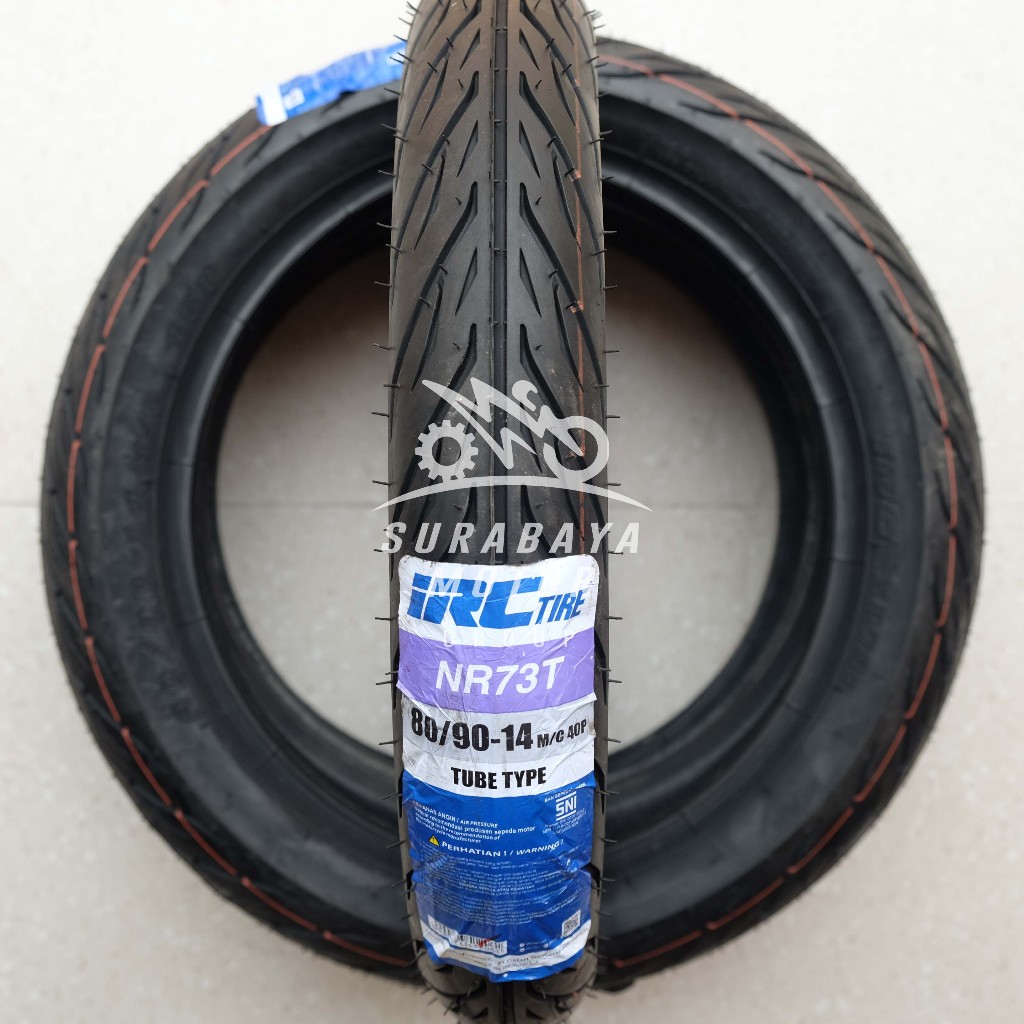 Ban Luar IRC 80/90-14 NR73 Matic Ring 14 Sepeda Motor Vario Beat Depan Mio Belakang
