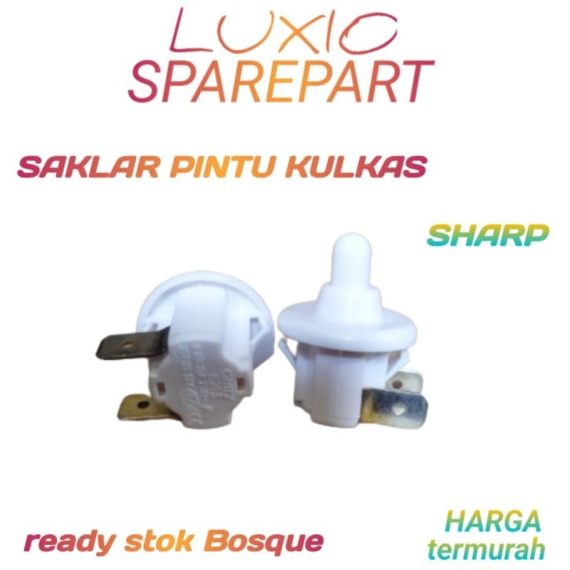SWITCH / SAKLAR PINTU KULKAS SHARP
