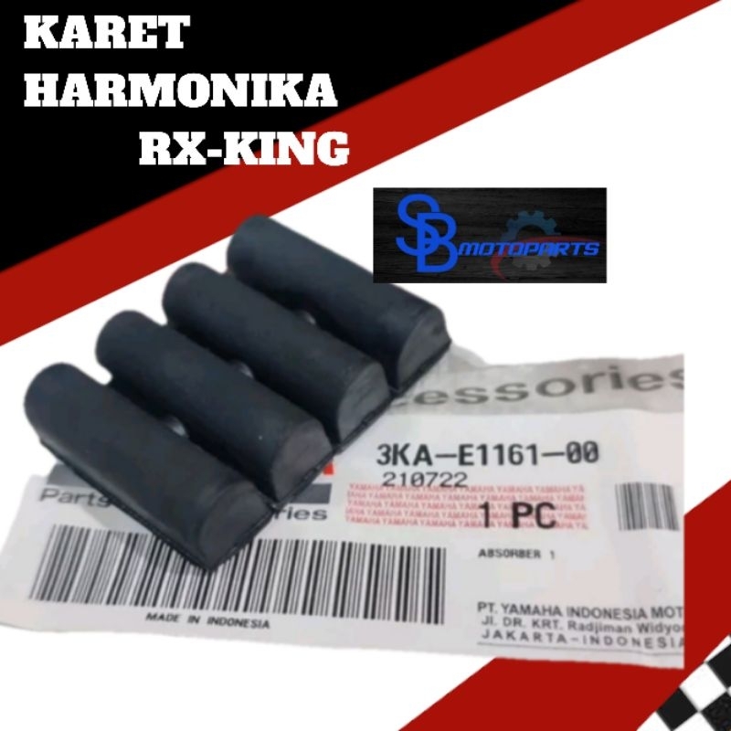 KARET HARMONIKA BLOK MESIN RX KING NEW 3KA-E1161-00