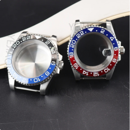 40mm Watch Case Gmt-master For Seiko nh34 nh35 nh36/38 Miyota 8215 Eta 2824 Movement 28.5mm Dial Wat