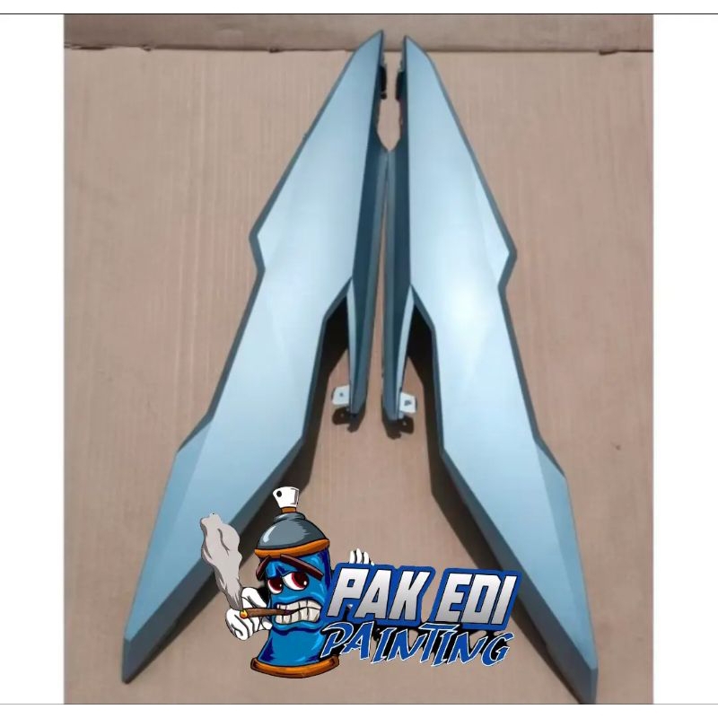 COVER BODY BELAKANG HONDA BEAT FI ESP 2016 2017 2018 2019/HONDA BEAT STREET 2016 2017 2018 2019 Silv