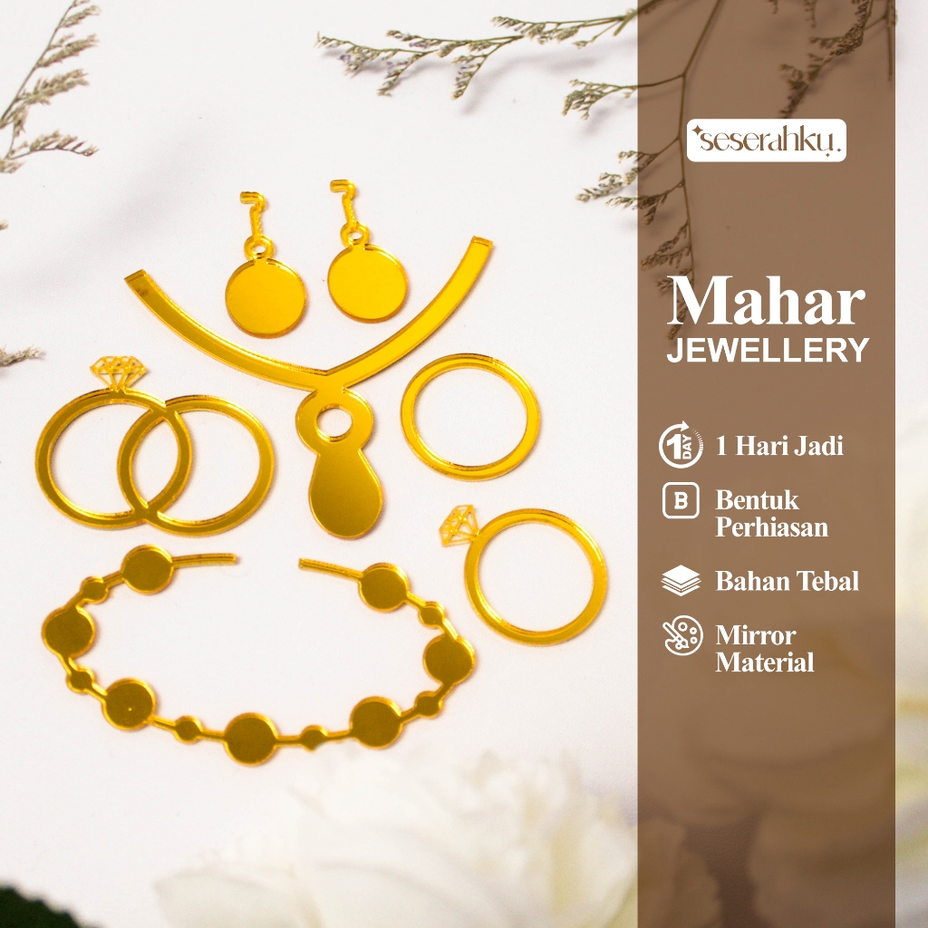 Replika Perhiasan Untuk Tambahan Mahar / Replika gelang /  Replika Cincin / Replika Kalung / mahar p