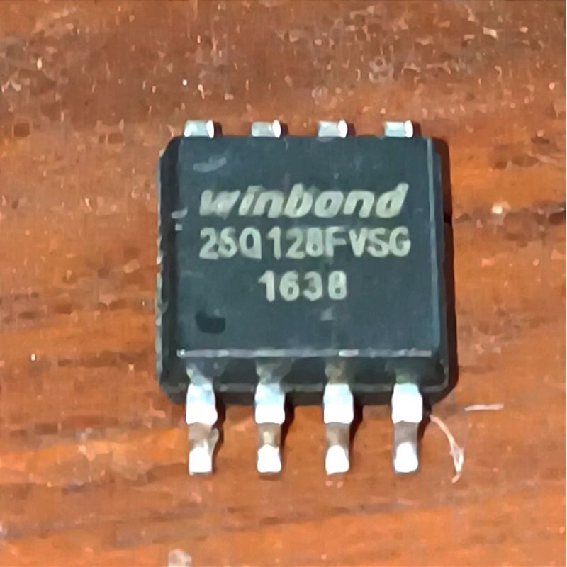 IC Eprom 25Q128 ( 16 Mb ) Request Firmware TV , IC Eprom TV 25Q128 Isi Firmware