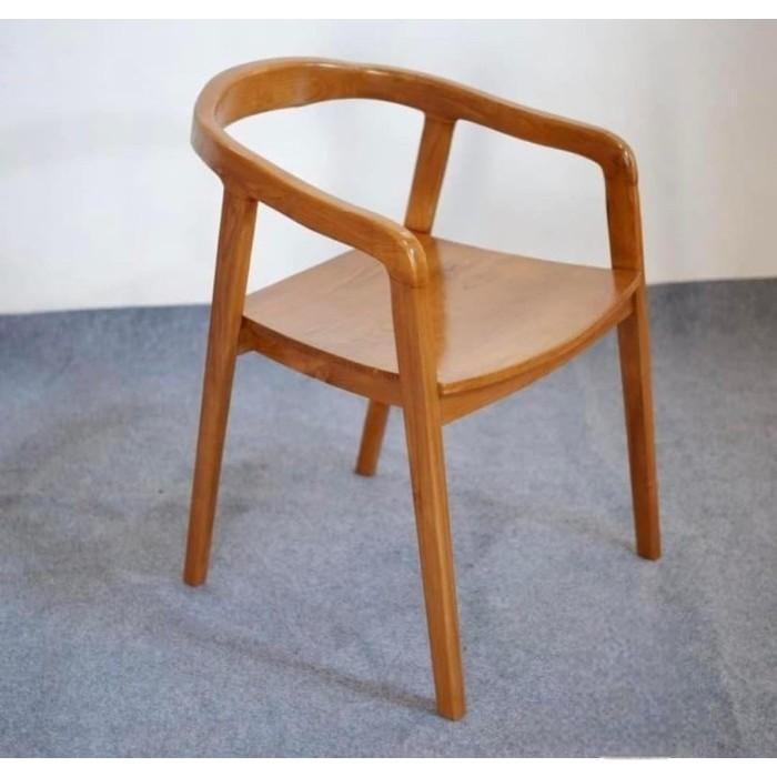 Kursi Cafe Kayu Jati / Kursi Makan Minimalis Kayu Jati - Kursi Seli| Mebel Jepara