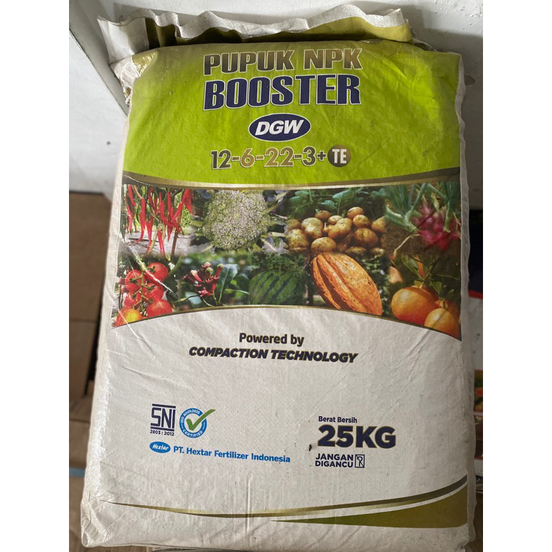NPK DGW Booster 12-6-22-3+TE 25kg