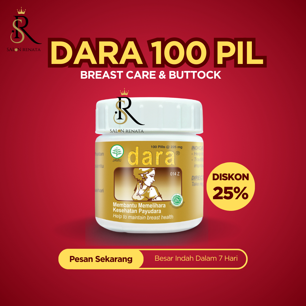 DARA sudah BPOM Obat Pembesar Payudara & Pengencang Payudara Ampuh