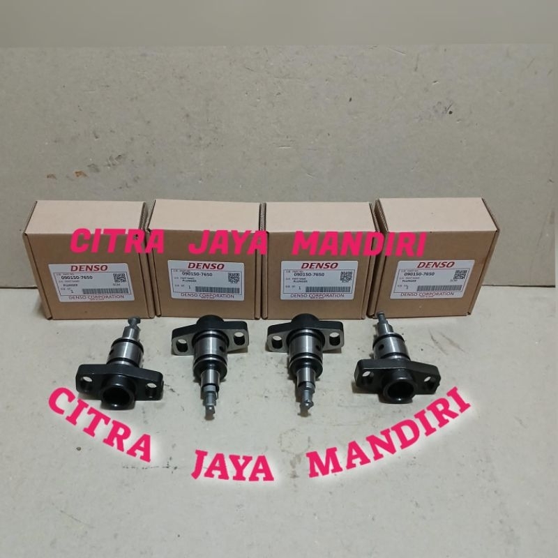 PLUNGER PLUNYER ASSY ELEMENT 7650 4PCS HINO DUTRO DYNA 130HD OEM DENSO JAPAN