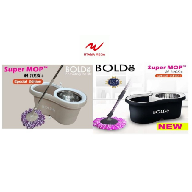 BOLDe Super Mop Baru Dari Bolde Ember Pengering Stainless