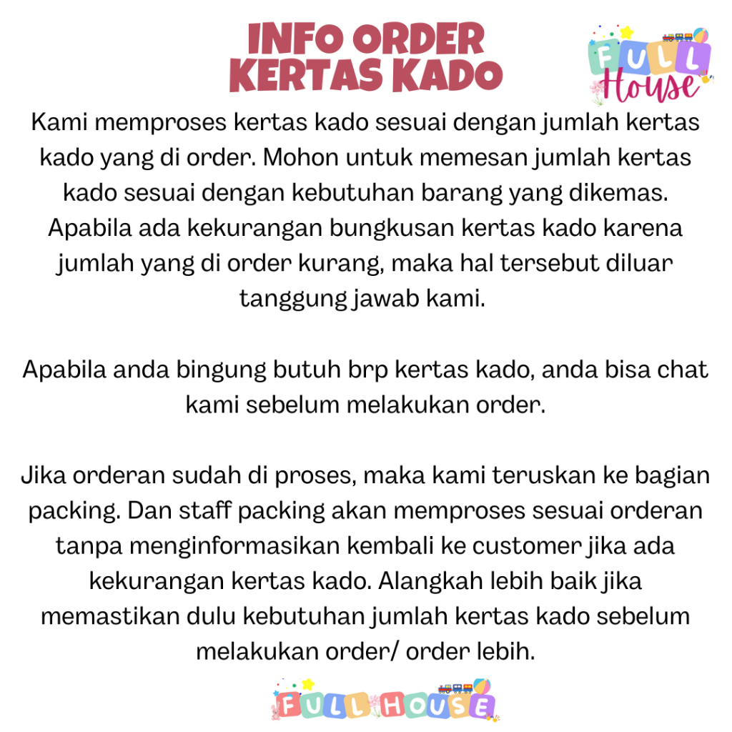 

Kertas Kado atau Kartu Ucapan Gift Wrap/Kertas Kado Tebal Murah
