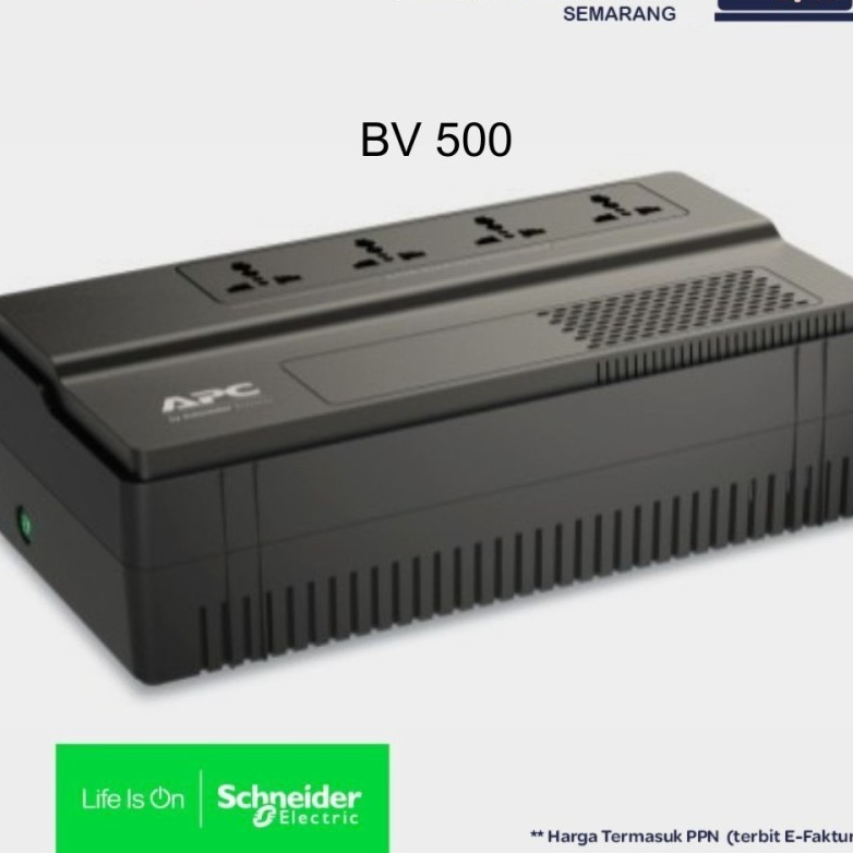 UPS APC Easy UPS BV 500VA 300W, 230V,APC BV500I-MS, Schneider Electric