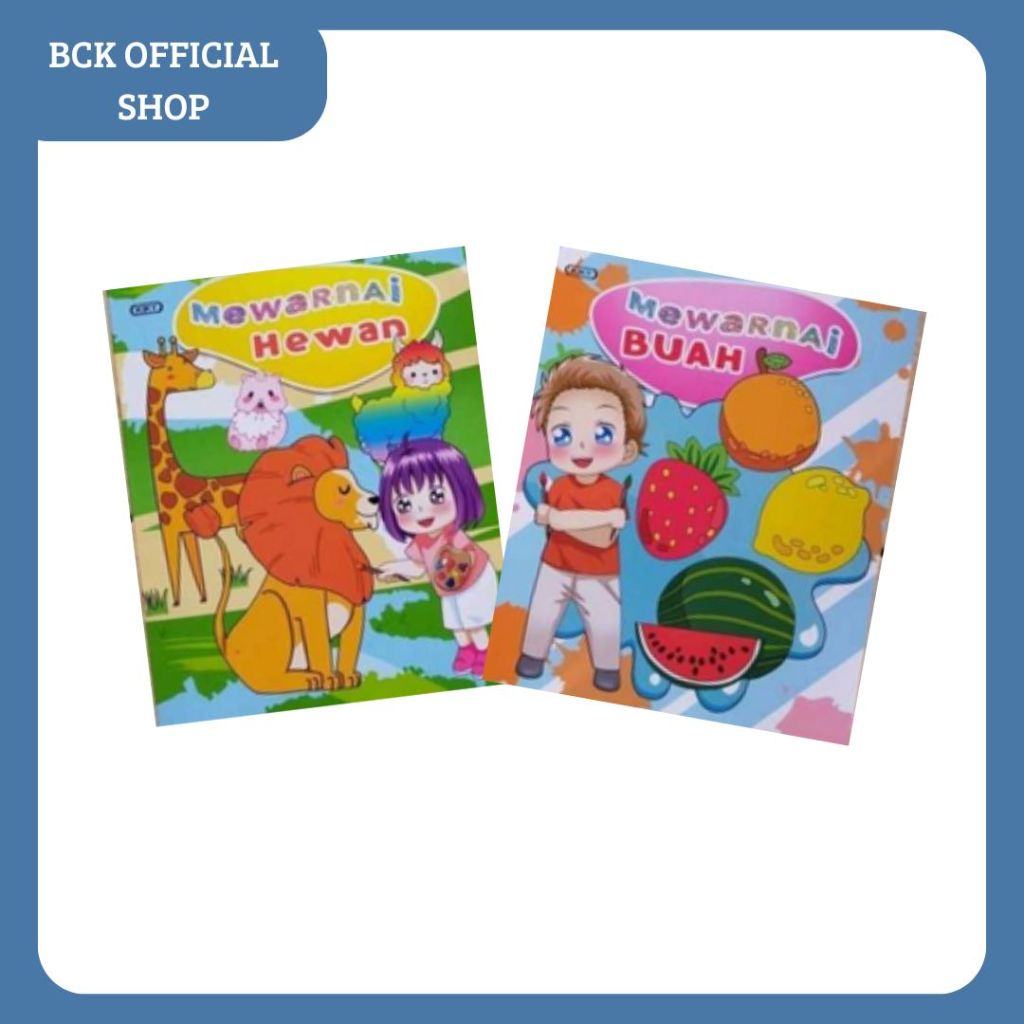 

Buku Mewarnai Tanggung Buku Latihan Mewarnai Anak-Anak Kiky (pcs)