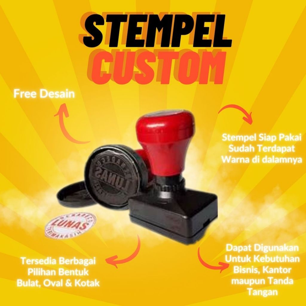 

STEMPEL FLASH OTOMATIS FREE DESAIN