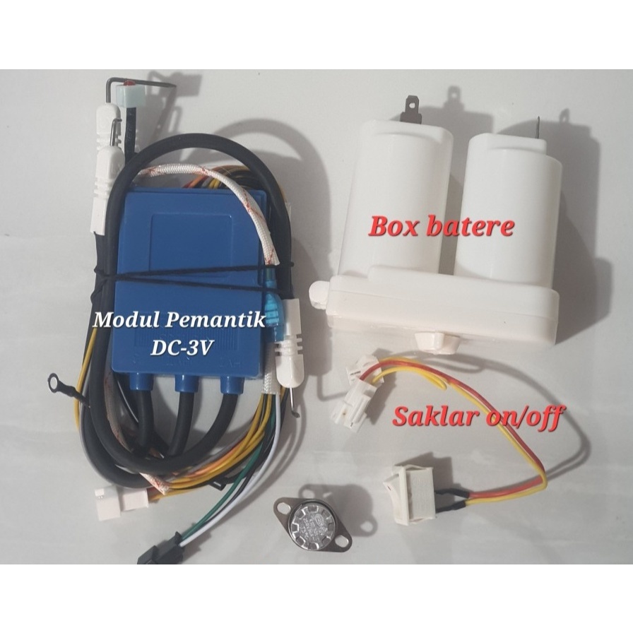 Modul Biru DC3V Lengkap deep fryer gas water heater