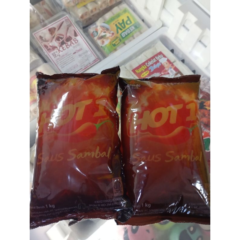 

Hot 1 Saus Sambal Sparindo Food 1kg