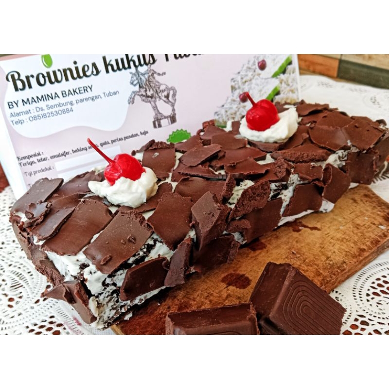 

Brownies kukus Black Forest