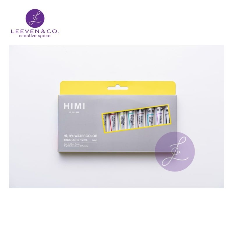 

HIMI MIYA WATERCOLOR TUBE SET 12ML/12/18/24CLR