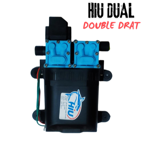 POMPA DC DUAL HIU - DUAL PUMP HIU 9 LPM 138 PSI 100W - SUDAH OTOMATIS