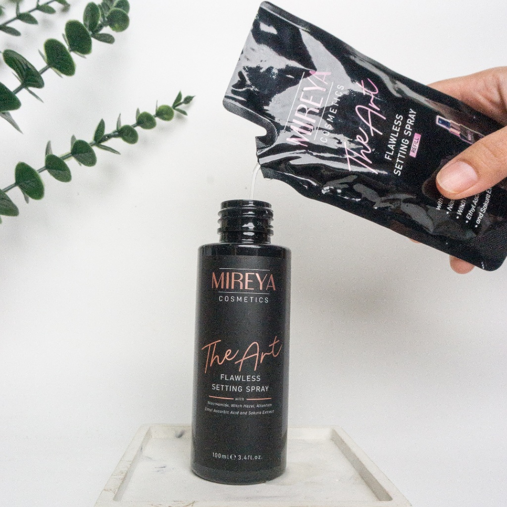 Refill Mireya The Art Flawless Setting Spray Hydration 80ml - Mireya Setting Spray & Finishing Spray
