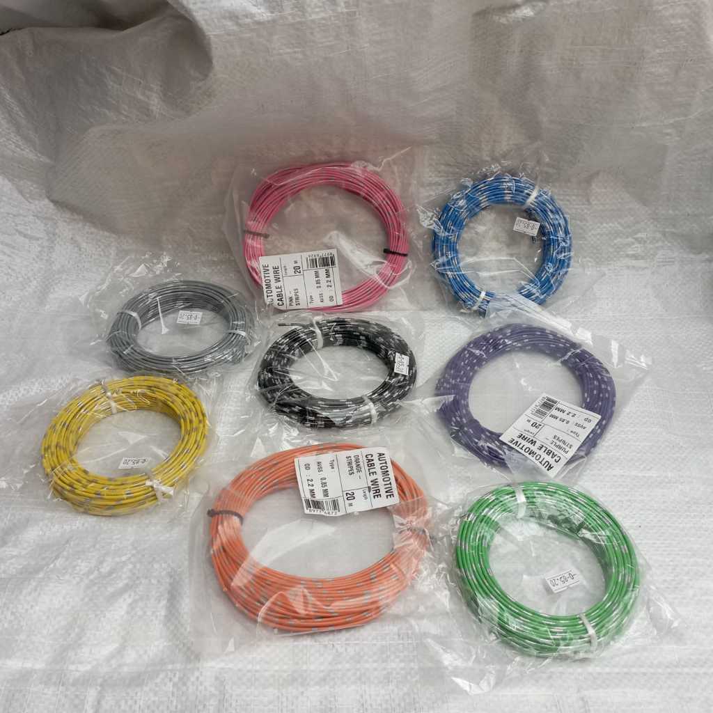 Kabel listrik tunggal 0.85 mm/ Kabel serabut listrik/ Kabel bintik listrik kabel listrik serabut