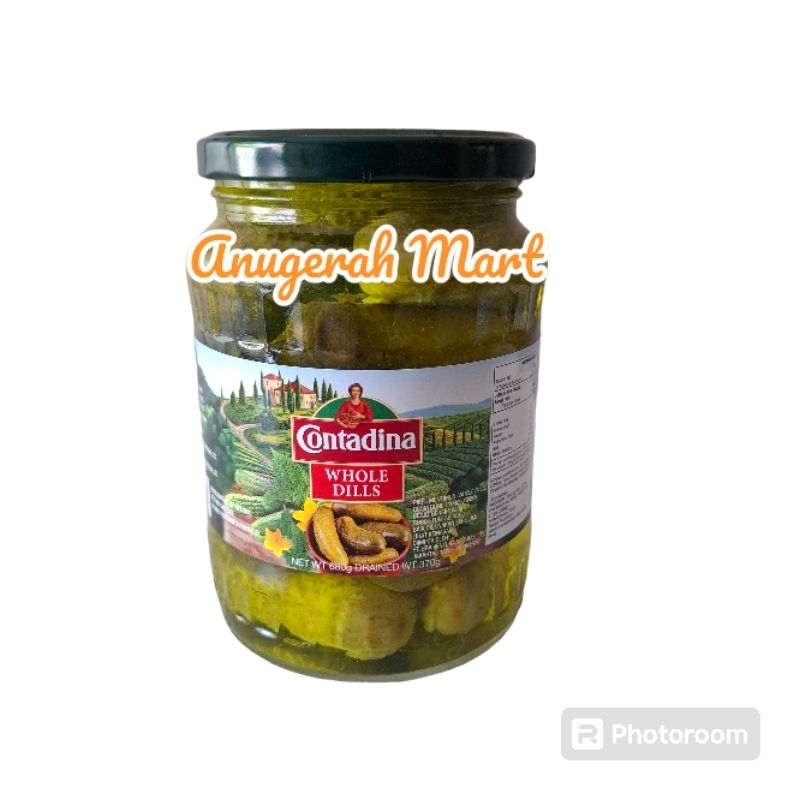 

Contadina Whole Dills/Pickles/Acar Ketimun 680Gr