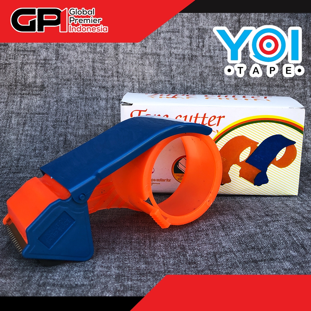 

YOI Tape Dispenser Alat Pemotong / Potong Lakban Isolasi Box Packaging Tape Cutter 2" 48mm Plastik