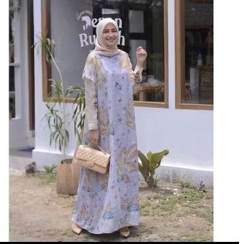 preloved like new Hibisca dress ria miranda