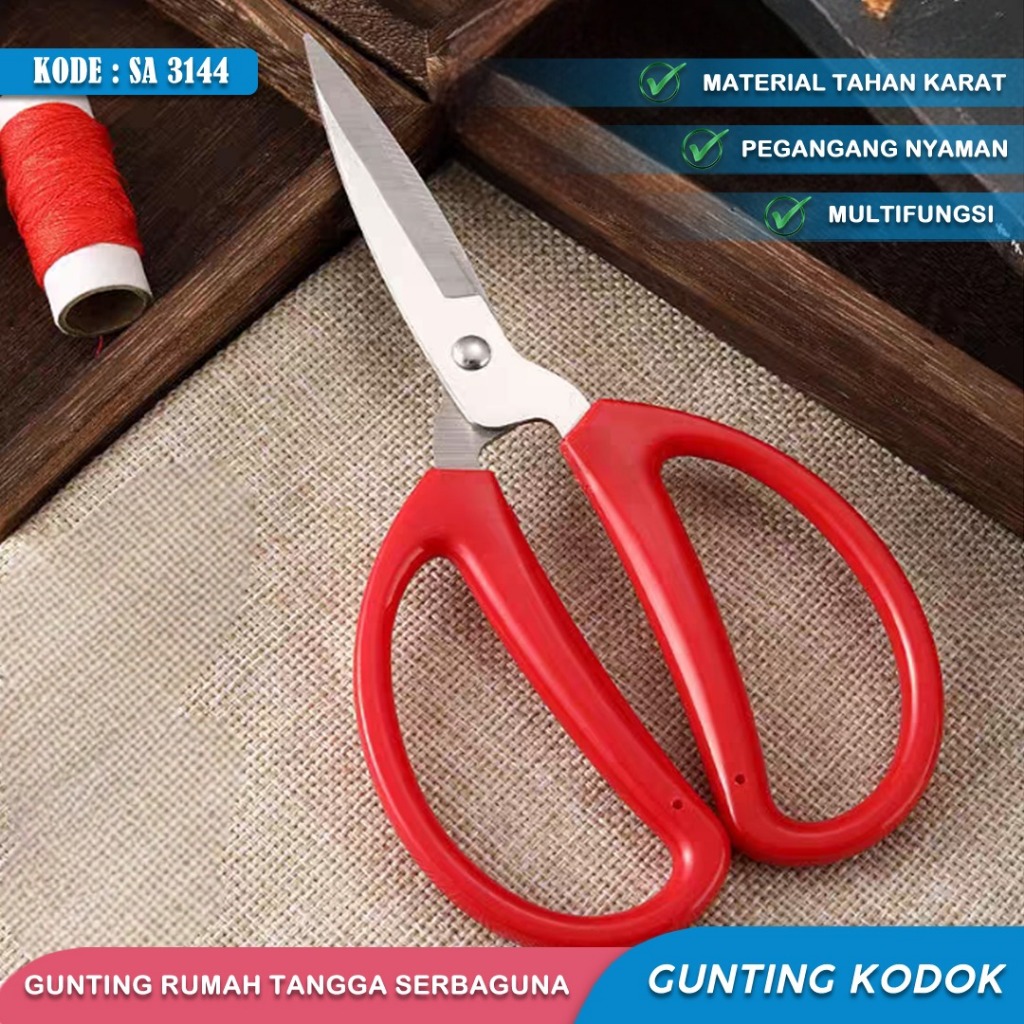 

GUNTING SERBAGUNA WARNA GAGANG PLASTIK