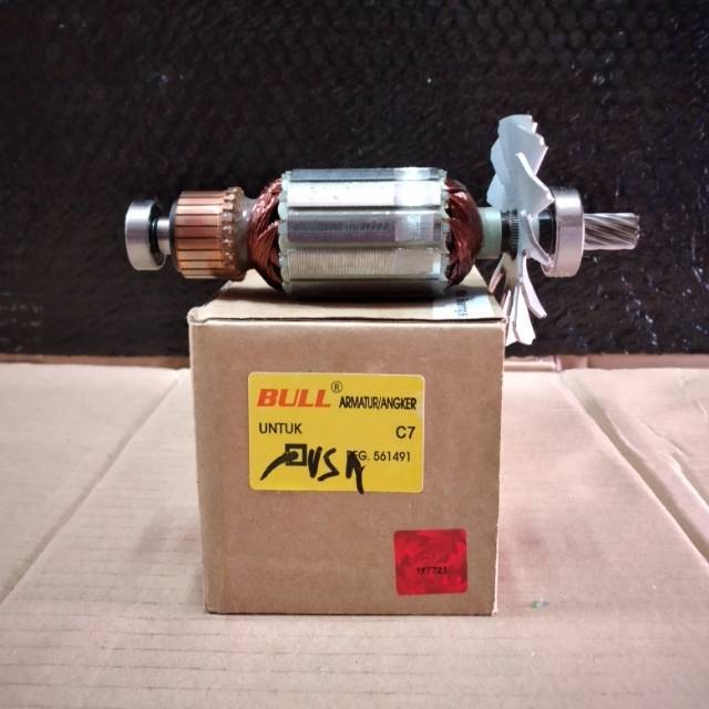 BULL C7 ARMATURE ANGKER FOR MESIN CIRCULAR SAW HITACHI C 7