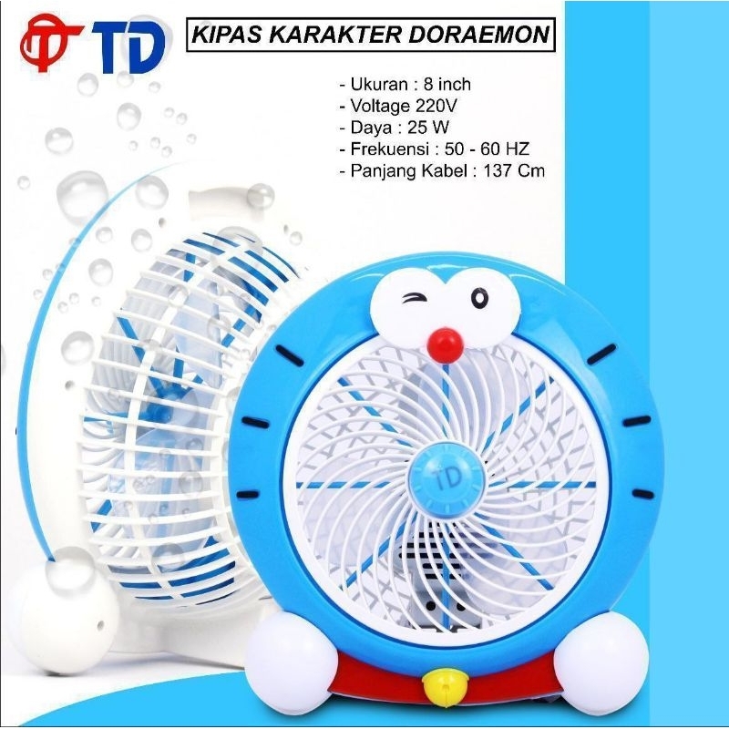 KIPAS MEJA KARAKTER TD